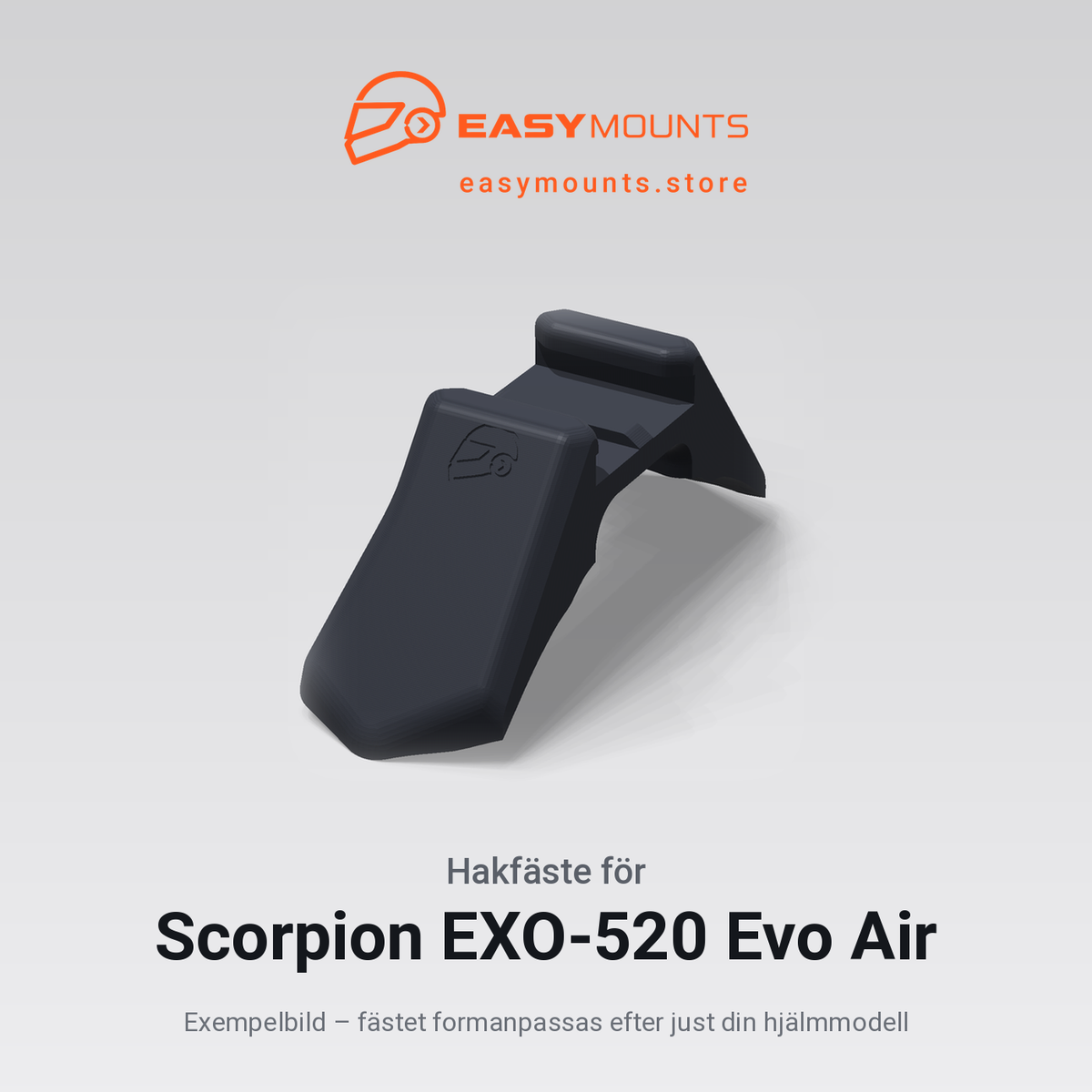 Exempelbild: hakfäste för Scorpion EXO-520 Evo Air